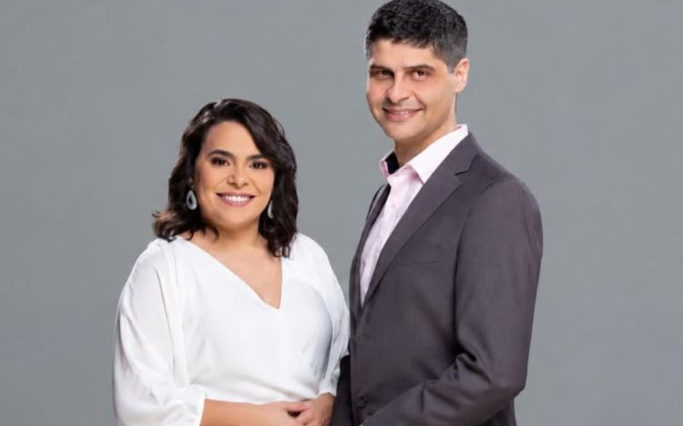 Ruy Oliveira Júnior e Mara Thaísa, sócios da HeadOffice Natal