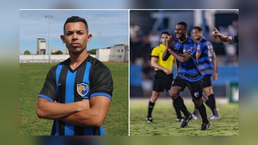 Ewerton Potiguar e Wellington Reis em montagem de fotografias de divulgação do QFC