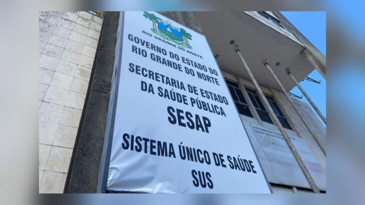 Fachada da Secretaria de Estado da Saúde Pública do Rio Grande do Norte