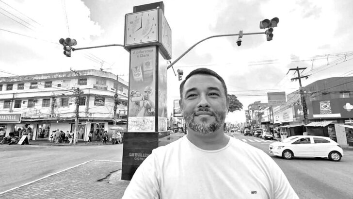 Matheus Feitosa, presidente da Aeba, no bairro do Alecrim