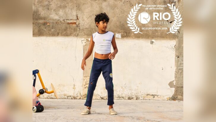 Raul Silveira, ator mirim potiguar indicado ao Rio Webfest