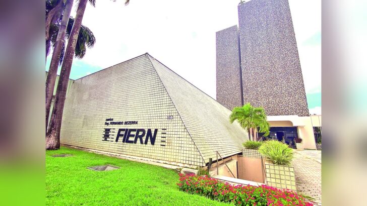 Fachada da sede da FIERN e Casa da Indústria em Natal