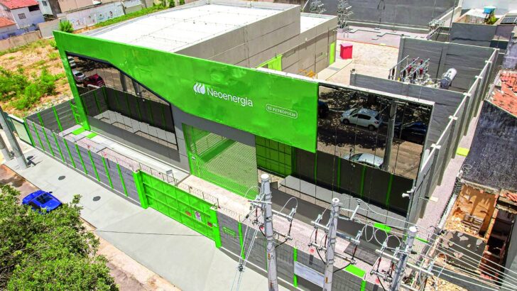 Fachada da Subestação Petrópolis da Neoenergia Cosern