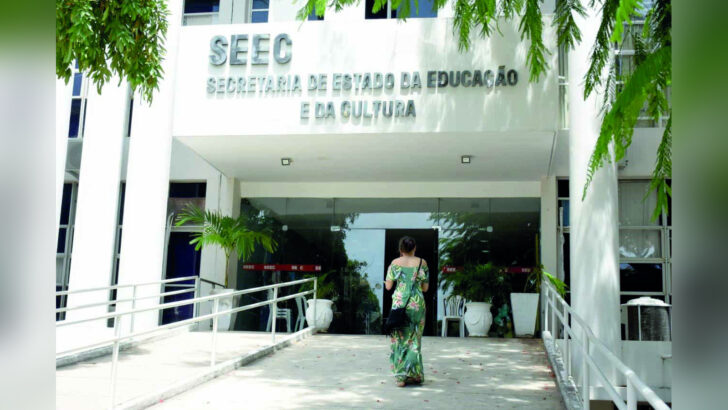 Fachada da Secretaria de Estado da Educação e da Cultura do RN