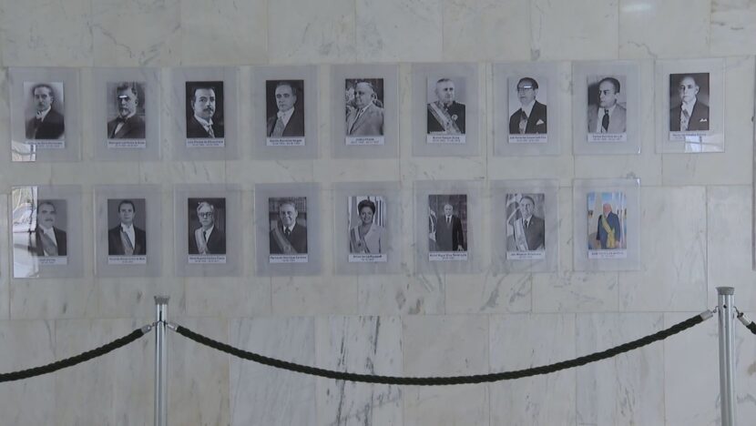 Galeria de retratos dos presidentes da República no Palácio do Planalto