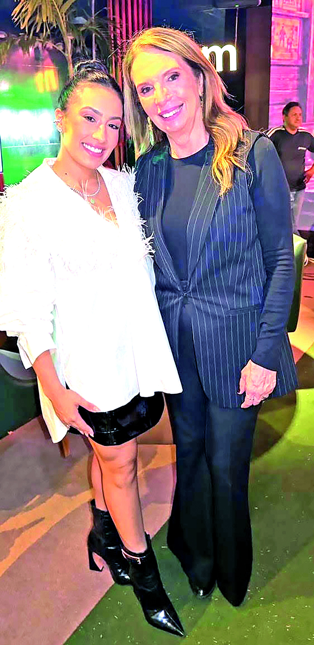 Gilmara Gosson e Magda Barreto juntas