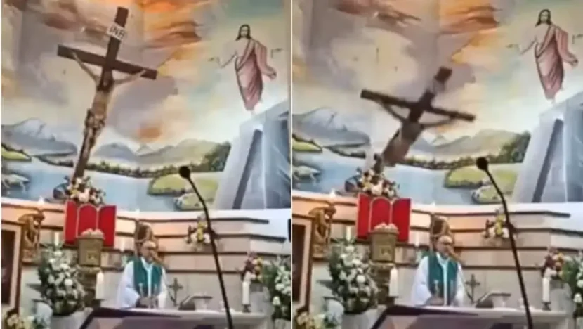 Padre morre após cruz cair sobre sua cabeça durante missa no Equador