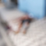 Imagem borrada mostra o corpo do homem