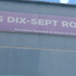 Dois homens armados assaltaram a Unidade Básica de Saúde de Serro Branco, na Zona Oeste de Natal - Foto: Reprodução/ TV Tropical