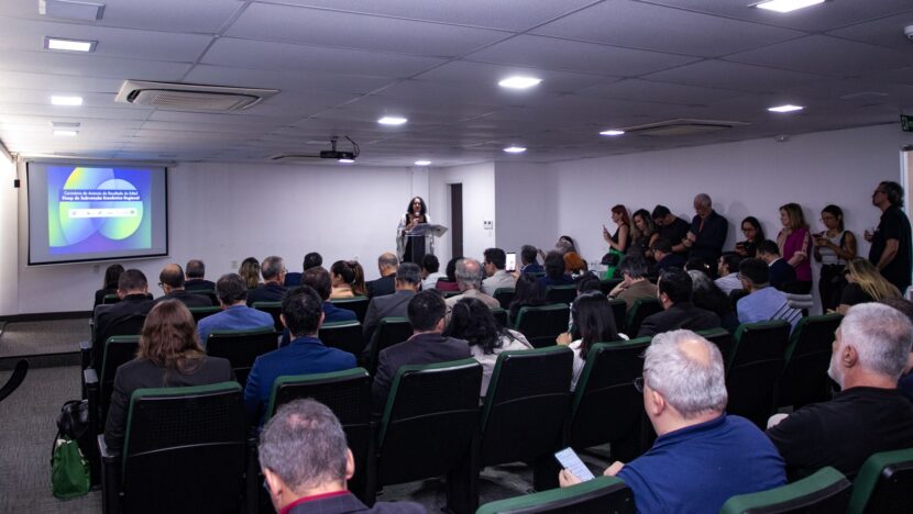 Ministra Luciana Santos apresenta os resultados da chamada Finep Mais Inovação Brasil na sede da Sudene
