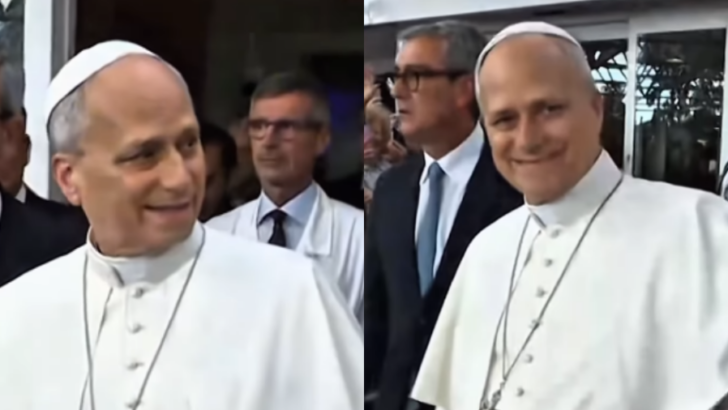Papa Leão recebeu alta após cinco dias de internação no Hospital Gemelli, em Roma, onde passou por cirurgia para retirada de um adenocarcinoma pulmonar - Foto: Reprodução/vaticannewspt