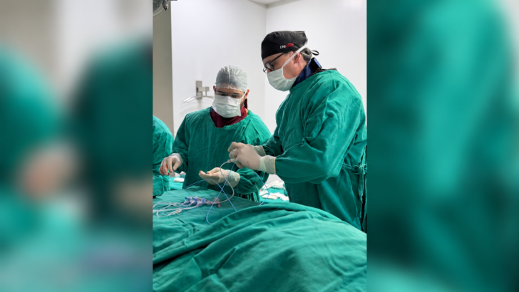 Médicos realizam procedimento de cardiologia intervencionista no Incor Natal
