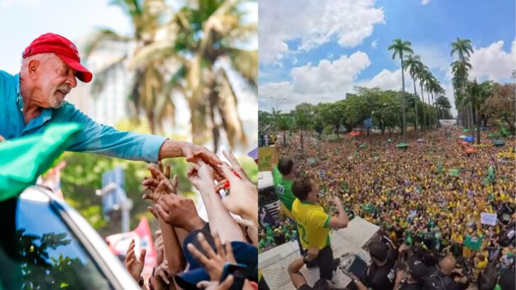Lula e Flávio Bolsonaro participam de atos de campanha no Rio de Janeiro e em Belo Horizonte