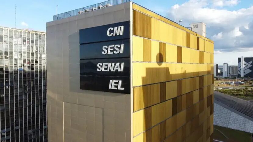 Sede da CNI, que reagiu à aprovação do fim da escala 6x1
