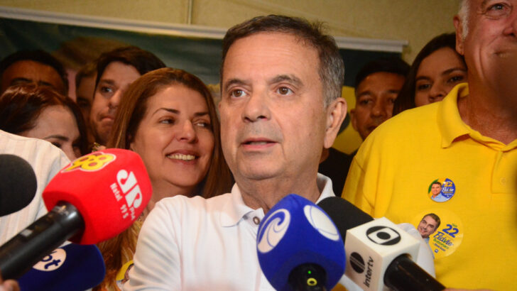 Senador Rogério Marinho (PL-RN), coordenador da campanha de Flávio Bolsonaro,