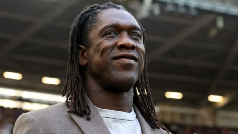 Clarence Seedorf durante anúncio como novo técnico do Corinthians