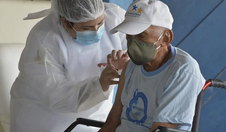 Lares de idosos não registram casos de covid-19 após vacinação contra o vírus em natal | notícias do rio grande do norte Natal finaliza a vacinação da 1ª dose em idosos residentes de instituições de longa permanência