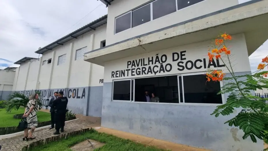Novo pavilh&atilde;o na Penitenci&aacute;ria Agr&iacute;cola Doutor M&aacute;rio Neg&oacute;cio, em Mossor&oacute; / Foto: divulga&ccedil;&atilde;o
