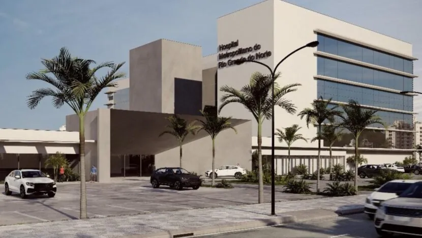 Constru&ccedil;&atilde;o do Hospital Metropolitano do RN ter&aacute; investimento de R$ 200 milh&otilde;es - Foto: Divulga&ccedil;&atilde;o Sesap