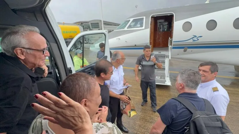 Comitiva de pol&iacute;ticos brasileiros que estava em Israel desembarca no RN - Foto: Arquivo pessoal/Vagner Ara&uacute;jo