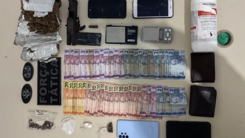 Dupla é presa por tráfico de drogas e porte de arma artesanal na zona norte de natal | notícias do rio grande do norte image