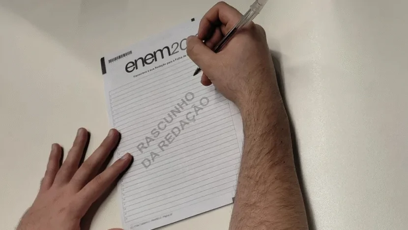 redação enem - Foto: reprodução G1