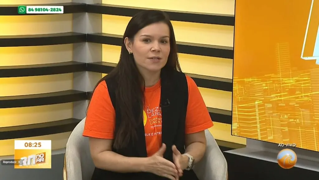 Natal terá mutirão de dermatologistas contra câncer de pele neste sábado 13 | notícias do rio grande do norte Bárbara Carriço, presidente da Sociedade Brasileira de Dermatologia no RN