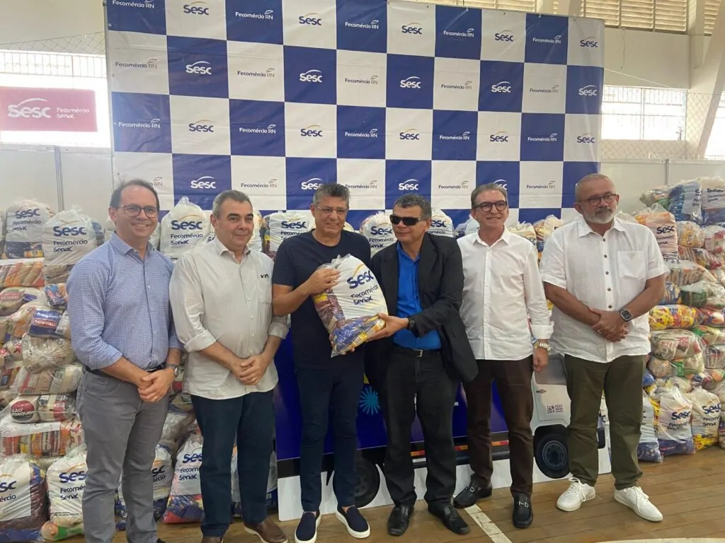 Carnatal e clap entregam 121,4 toneladas de alimentos a entidades sociais do estado | notícias do rio grande do norte Sesc Mesa Brasil